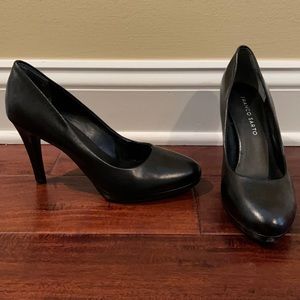 Franco Sarto 7.5 Black Heels